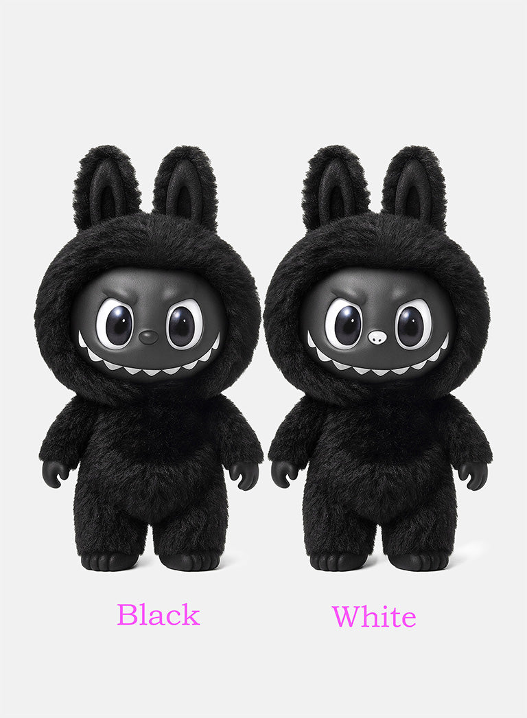 Monsters Labubu - BLACK Exciting Macaron Vinyl Face Blind Box - Unofficial item