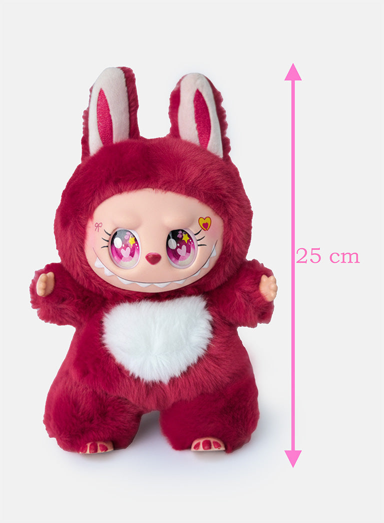 Labubu Fluffy Friends Collection size M (25cm) - Unofficial item