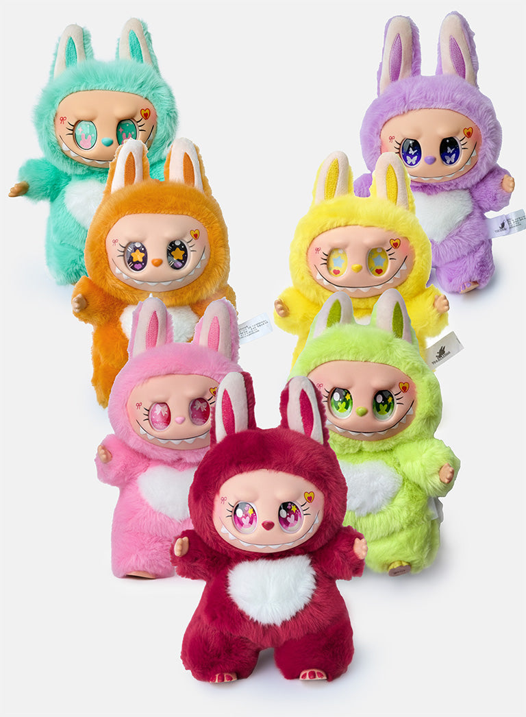 Labubu Fluffy Friends Collection size M (25cm) - Unofficial item