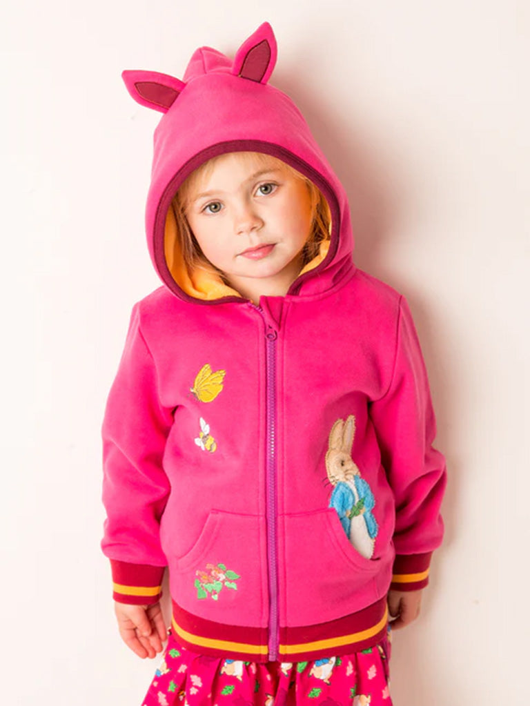 Baby BLADE & ROSE Peter Rabbit™ Hoodie - Fuchsia Pink