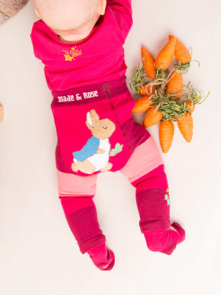 Baby BLADE & ROSE 2-Piece Set Peter Rabbit™ Top + Leggings - Fuchsia Pink