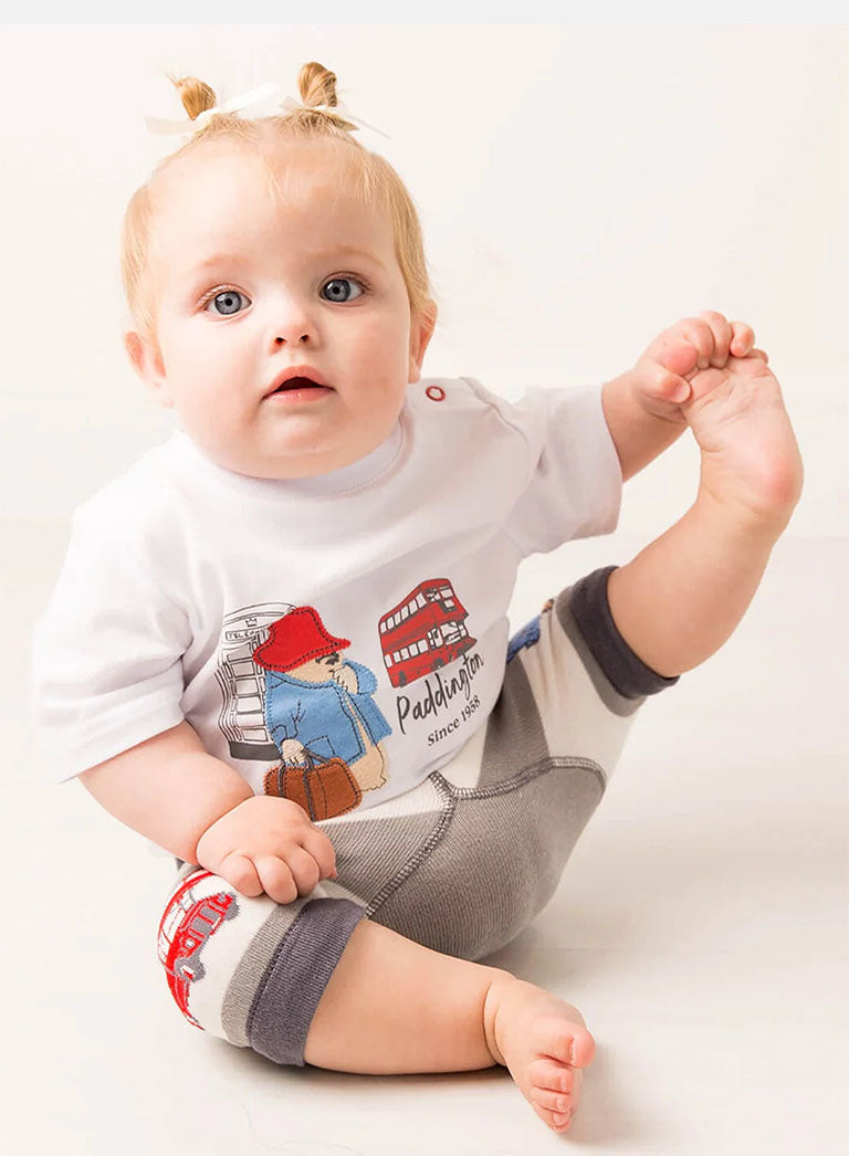 Baby BLADE & ROSE 2-piece Set Paddington™ Loves to Travel Tee + Short Leggings