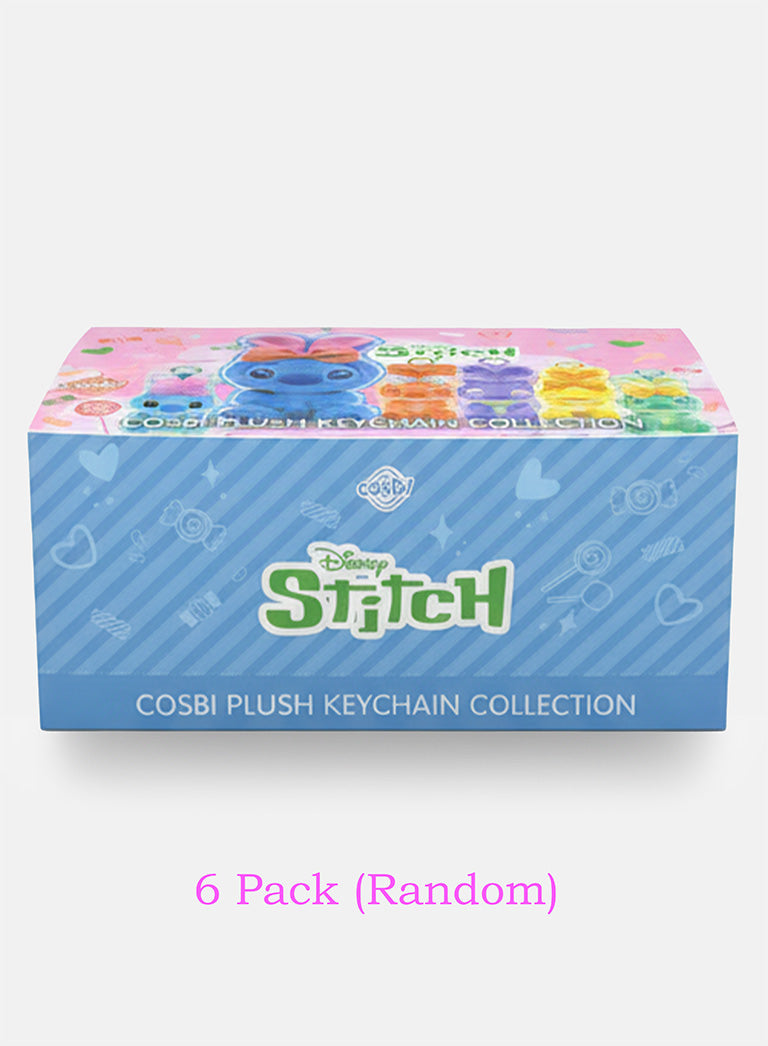 Stitch "Candy" Edition 5+1 FREE Cosbi Plush Toy – Blind Box - Unofficial item