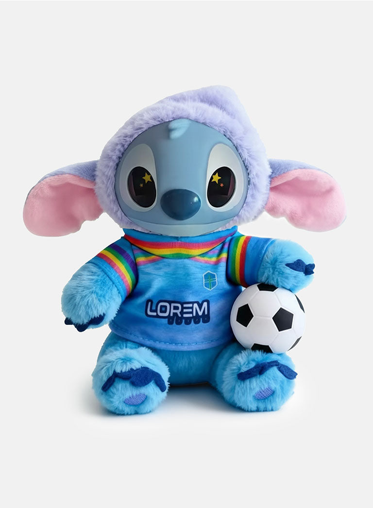 Stitch Plush Keychain Football Series - Single Blind Box - Unofficial item