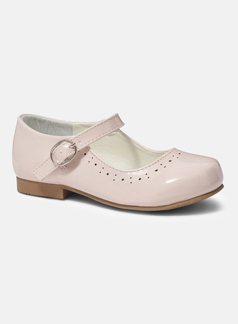 Baby Girl Mary-Jane Shoes Abbey Collection - Pink
