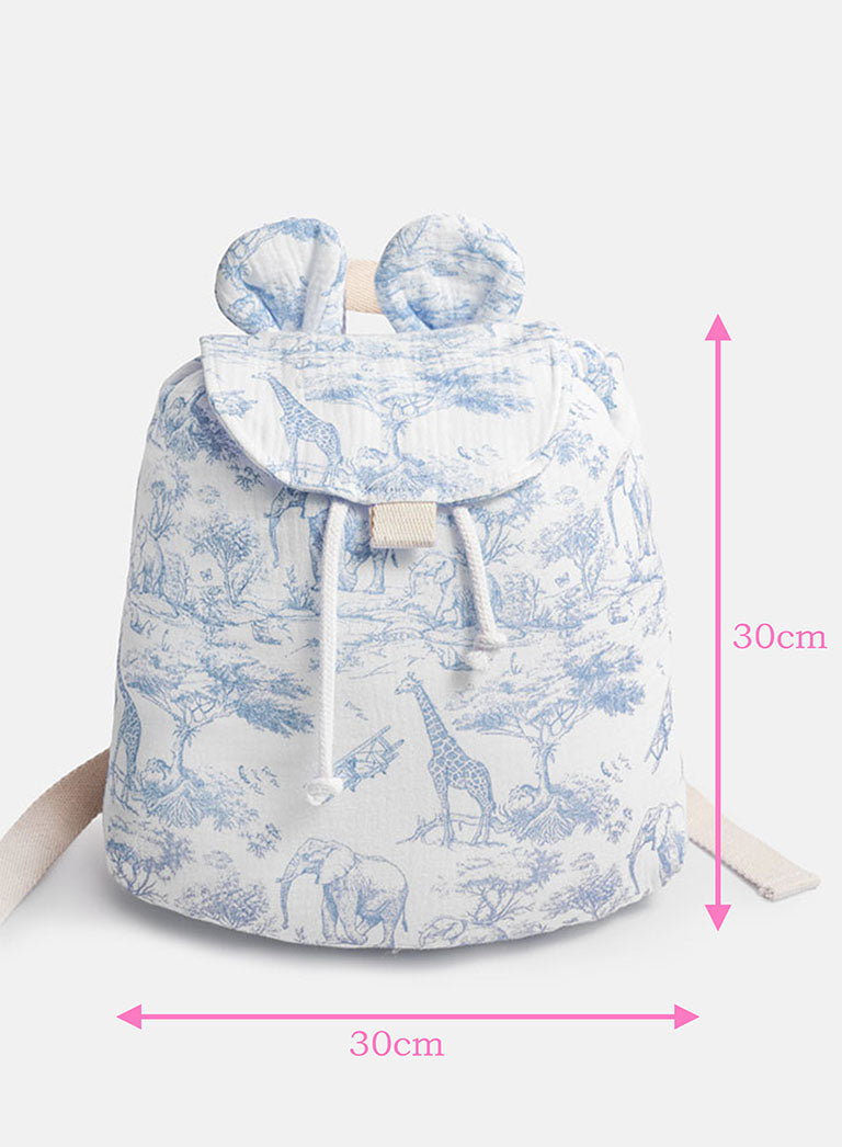 Toddler Safari Collection Rucksack - Baby Blue