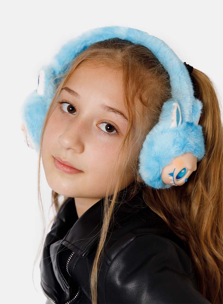 Labubu "Big Into Energy" Plush Earmuffs - Unofficial item - HOPE