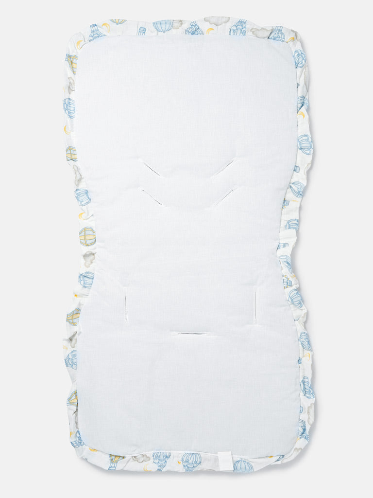 Baby Hot Air Balloon Collection Car Seat Liner - Baby Blue