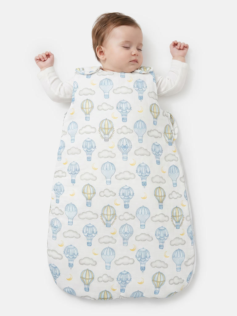 Baby Hot Air Balloon Collection Sleeping Bag - Baby Blue