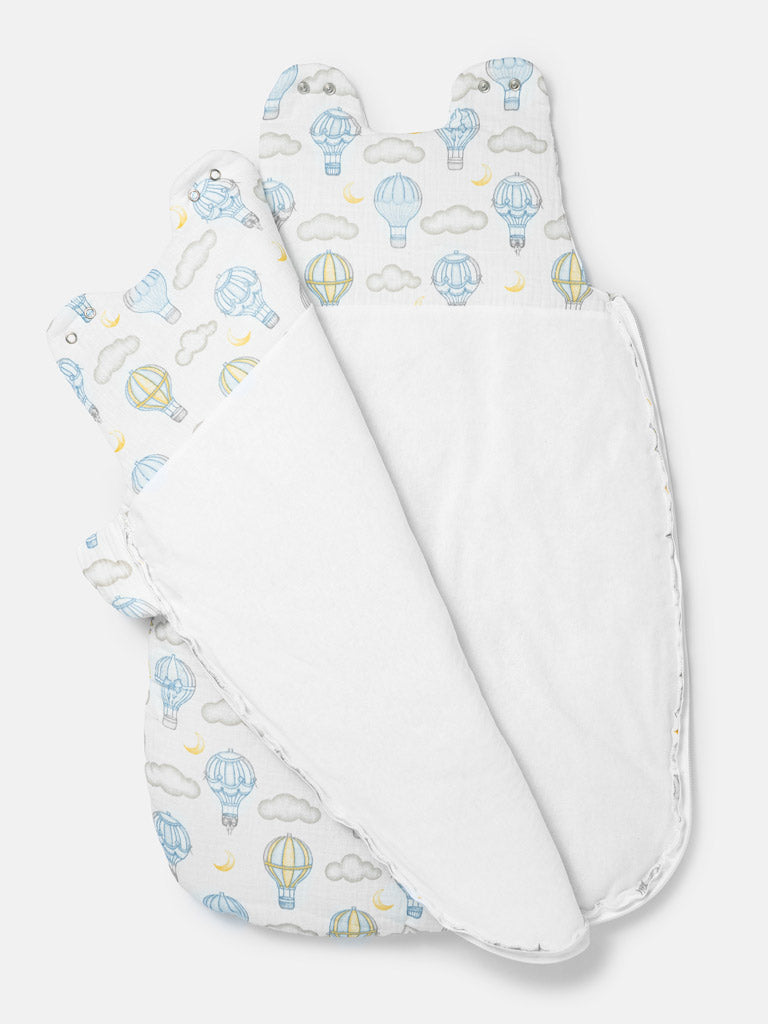 Baby Hot Air Balloon Collection Sleeping Bag - Baby Blue