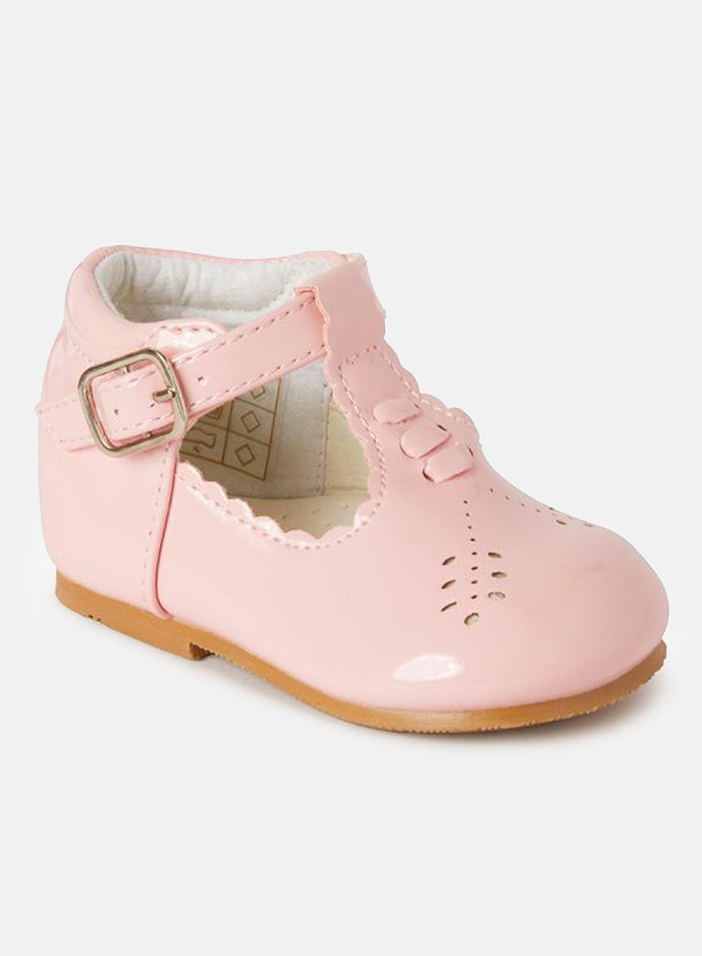 Baby Girl Jovi Collection Buckle Strap Shoes - Pink