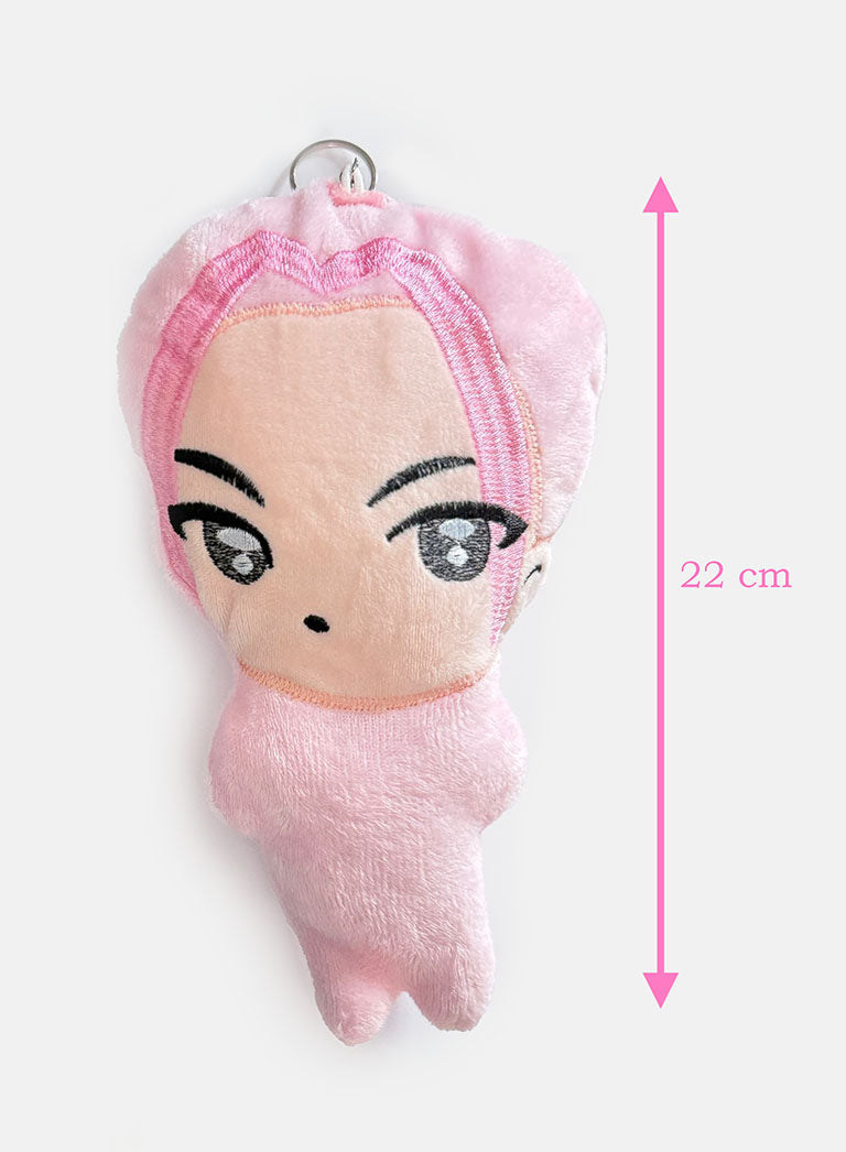 K-POP DEMON HUNTERS Mystery Plush Charm & Trading Cards - Blind Bag - Size L (27cm)