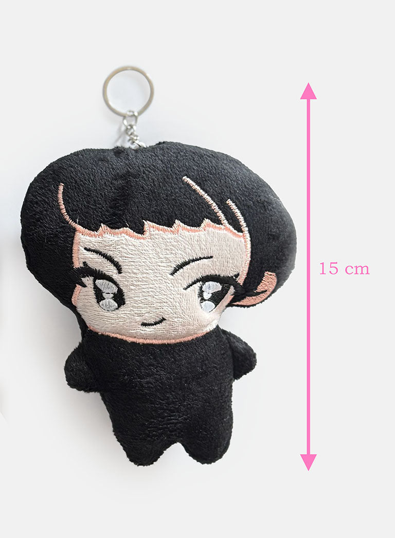K-POP DEMON HUNTERS Mystery Plush Charm & Trading Cards - Blind Bag - Size M (22cm)