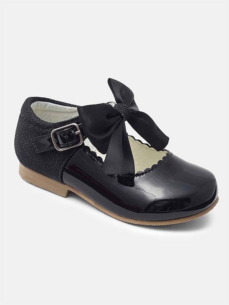 Baby Girl Mary Jane Shoes KRISTY Collection - Black