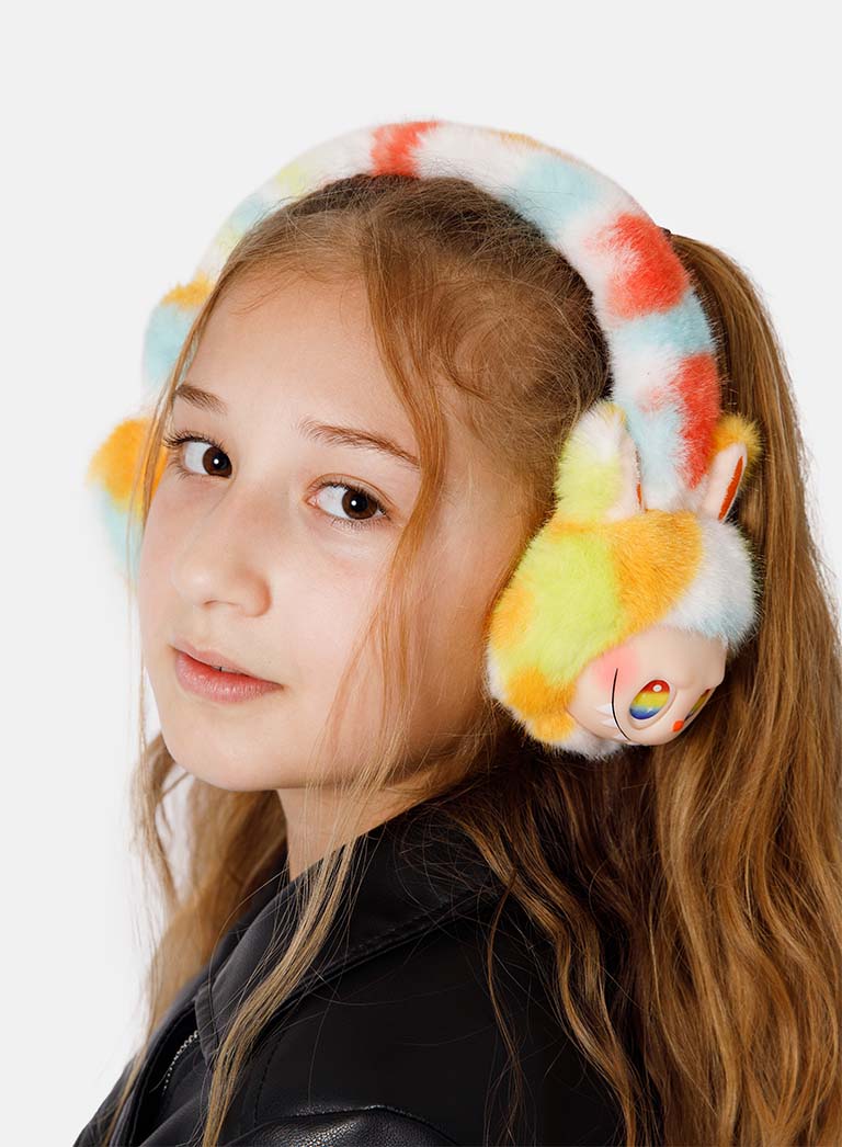Labubu "Big Into Energy" Plush Earmuffs - Unofficial item - ROCK THE UNIVERSE