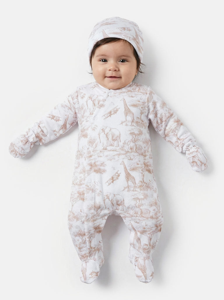 Baby Grow Safari Collection 3-Piece Set - Beige