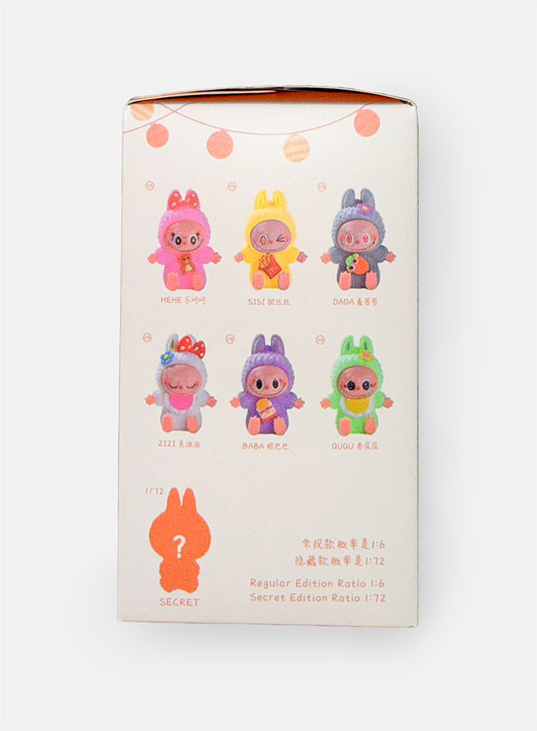 Labubu "Sit-Sit Party" Toy Collectable – Single Blind Box - Unofficial item