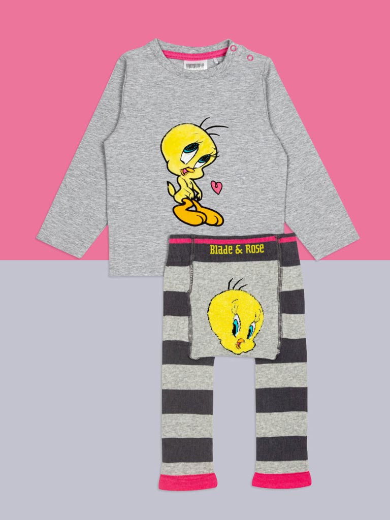 Baby BLADE & ROSE 2-piece Set Tweety Top + Leggings