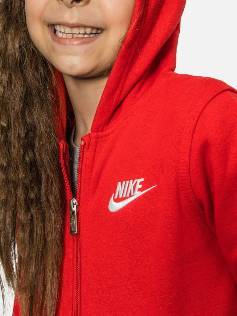 Nike Junior Sportswear Club Hoodie Zip-up Sweatshirt