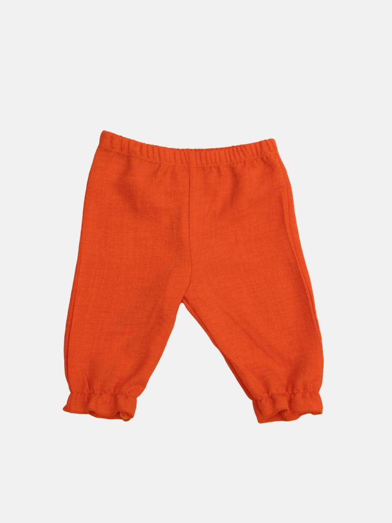 Baby Girl Amelie French Collection 3-piece Summer Set - White and Orange