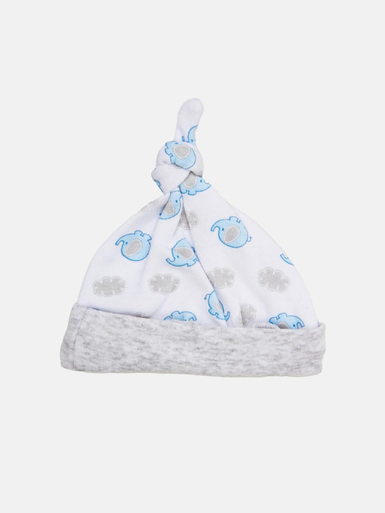 Tiny Baby Boy Elephant 3 piece set - Grey