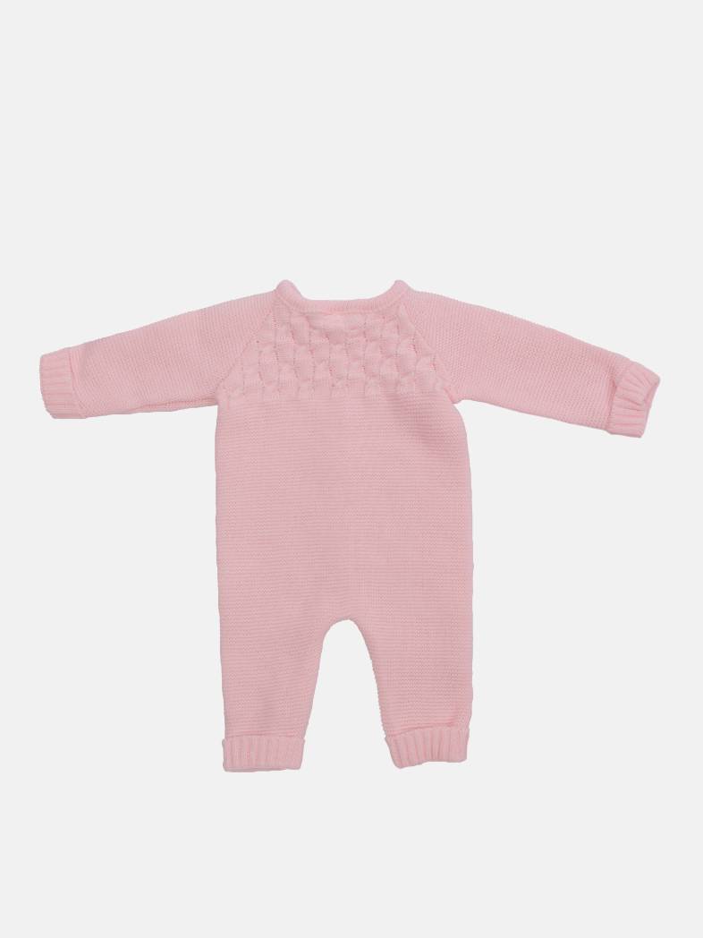 Baby Girl Avila Collection 3-piece Pink Knitted Set