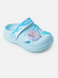 Baby Girl Disney "Elsa" Croc-Style Shoes - Baby Blue