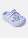 Baby Girl Disney "Elsa" Croc-Style Shoes - Lilac