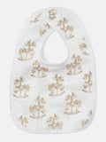 Baby Bib Rocking Horse Collection - Beige