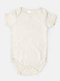 Baby Boy/Girl Short Sleeve Bodysuit - Ivory