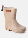 Baby Girl Melia Wellington Glitter Boots - Beige