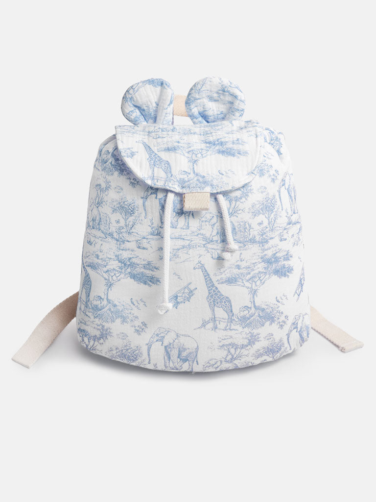 Toddler Safari Collection Rucksack - Baby Blue