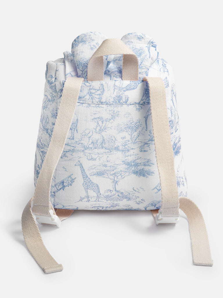 Toddler Safari Collection Rucksack - Baby Blue