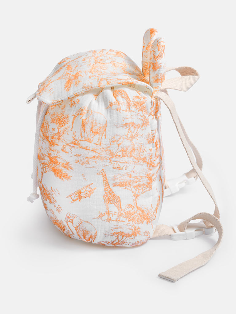 Toddler Safari Collection Rucksack - Orange