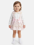 Baby Girl Ballerina Collection Spanish 2-Piece Dress Set - Baby Pink