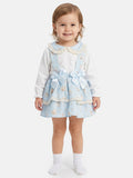 Baby Girl Ballerina Collection Spanish 2-Piece Dress Set - Baby Blue