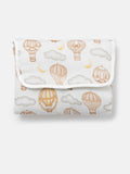 Baby Hot Air Balloon Collection Portable Changing Mat - Beige