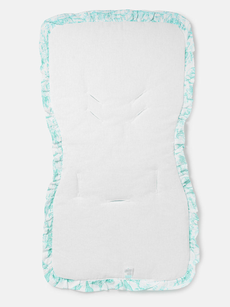 Baby Safari Collection Car Seat Liner - Mint Green