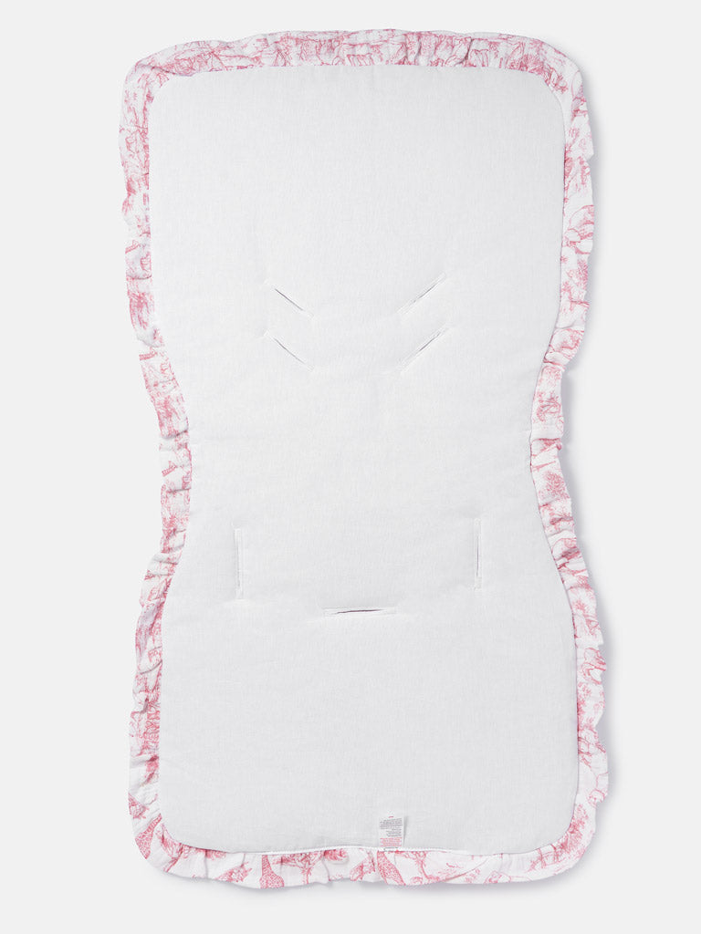 Baby Safari Collection Car Seat Liner - Baby Pink