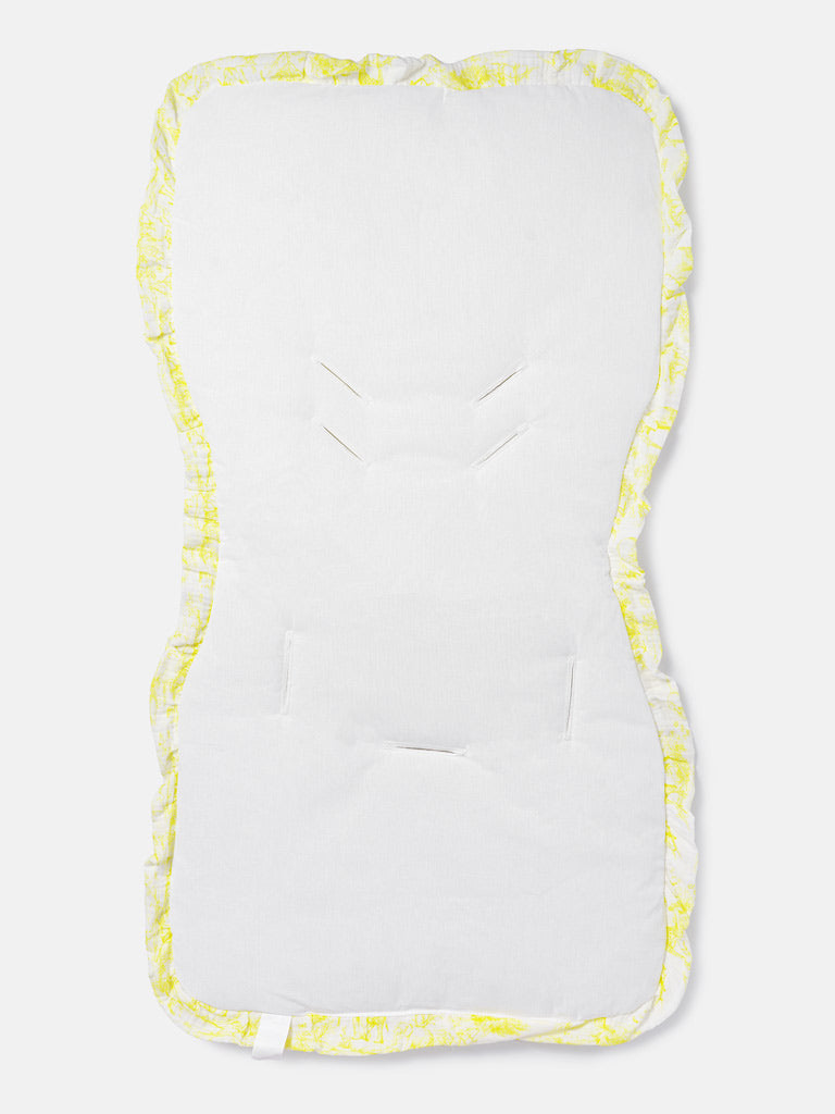 Baby Safari Collection Car Seat Liner - Lemon Yellow