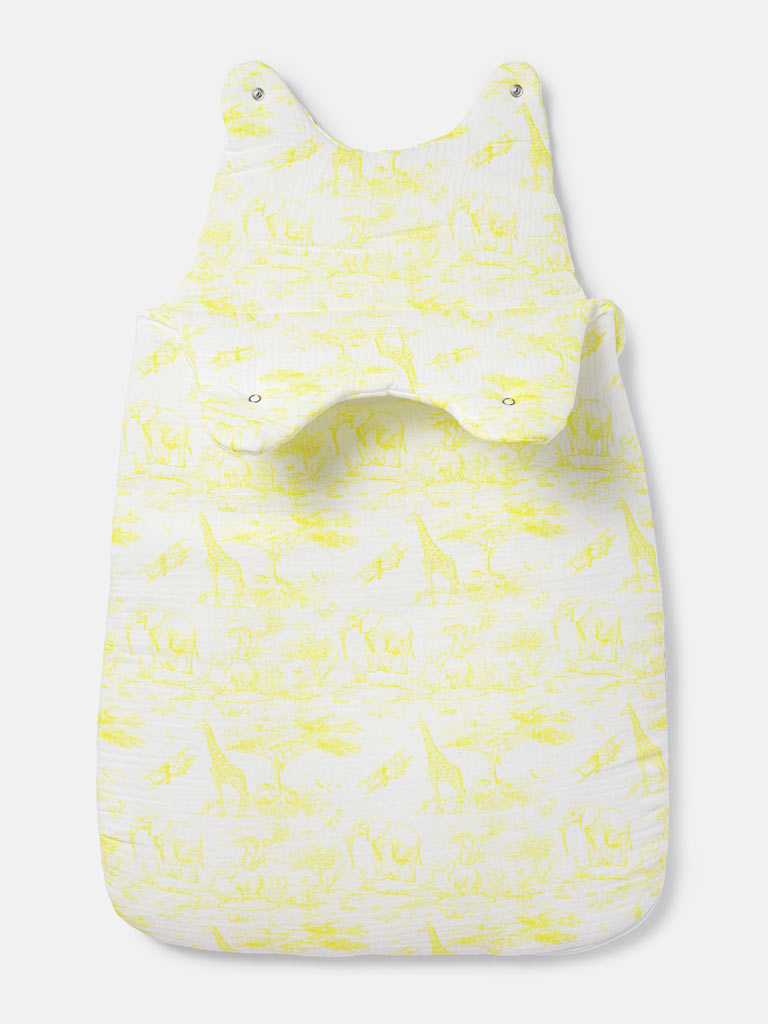 Baby Safari Collection Sleeping Bag - Lemon Yellow