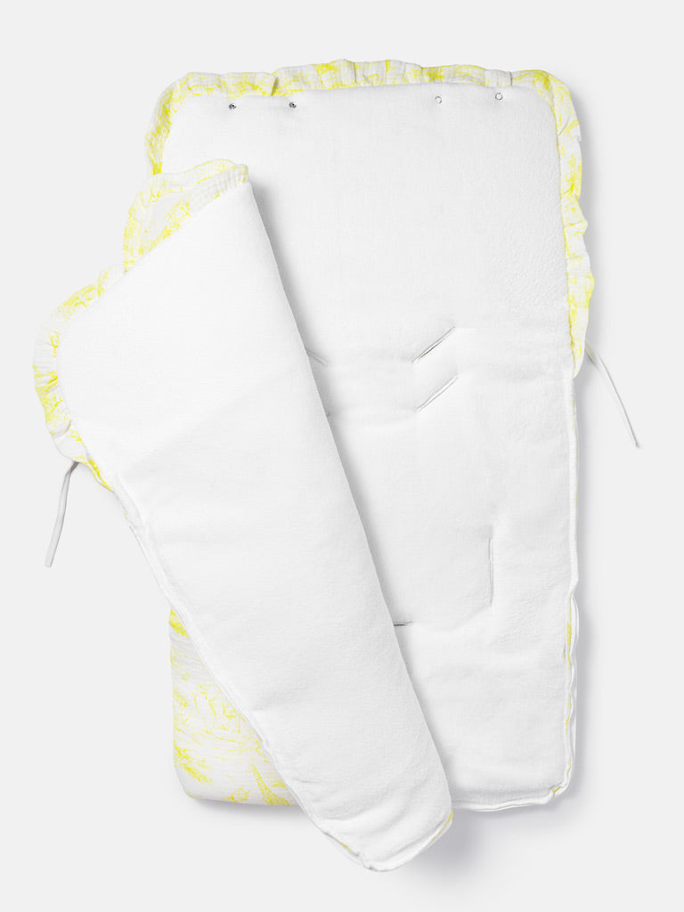 Baby Safari Collection Footmuff - Lemon Yellow