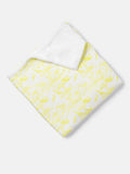 Baby Safari Collection Blanket - Lemon Yellow