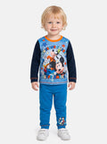 Mickey Mouse Baby Boy Long Pyjama Set - Blue