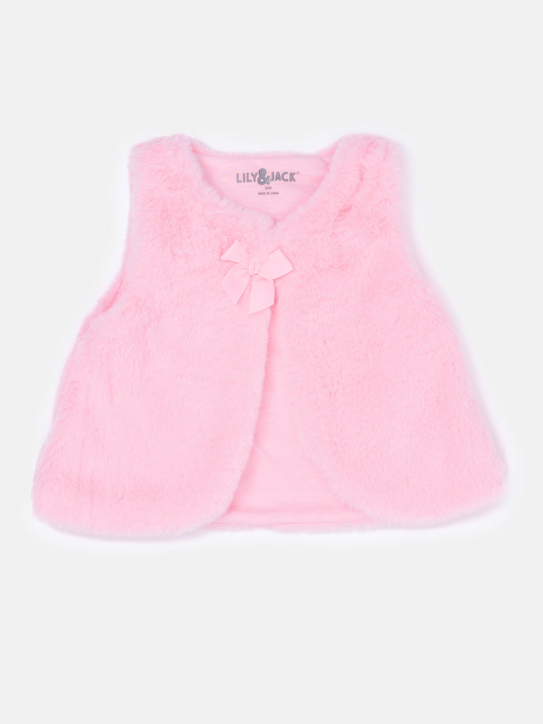 Baby Girl Sparkle Collection Long Sleeve 3-Piece Set - Pink