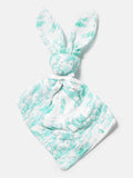 Baby Safari Collection Bunny Comforter - Mint Green