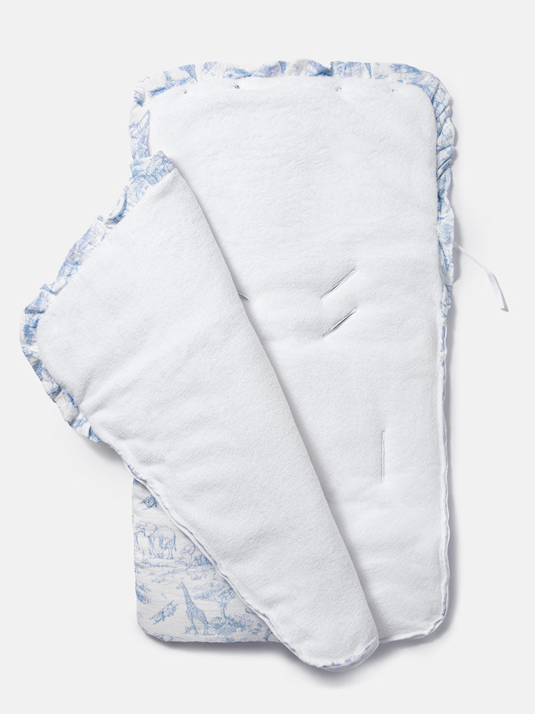 Baby Safari Collection Footmuff - Baby Blue