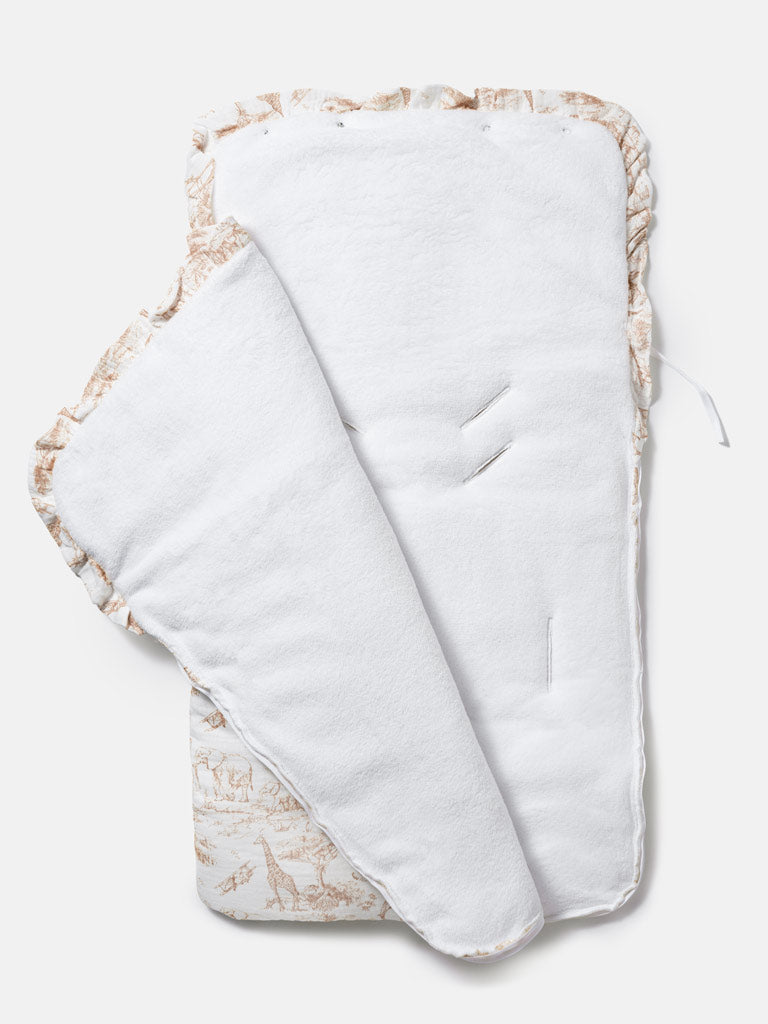 Baby Safari Collection Footmuff - Beige