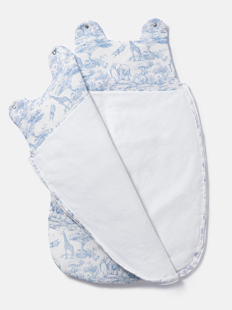 Baby Safari Collection Sleeping Bag - Baby Blue