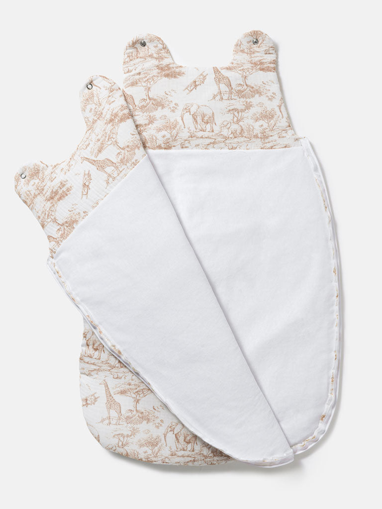Baby Safari Collection Sleeping Bag - Beige